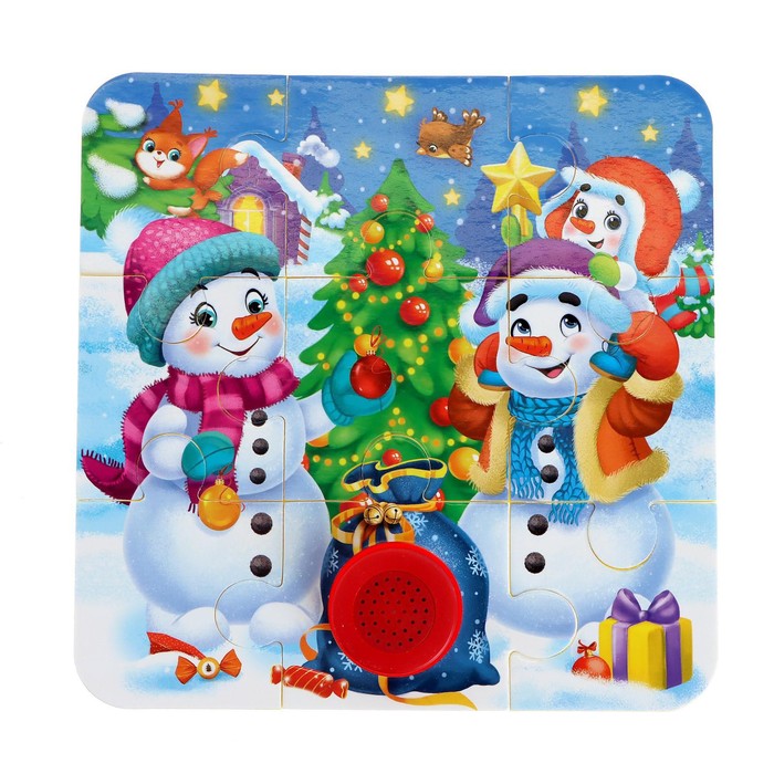 Мягкий пазл Puzzle Time Снеговики 6888841, 6888841-1
Мягкий пазл Puzzle Time Снеговики 6888841, 6888841-1