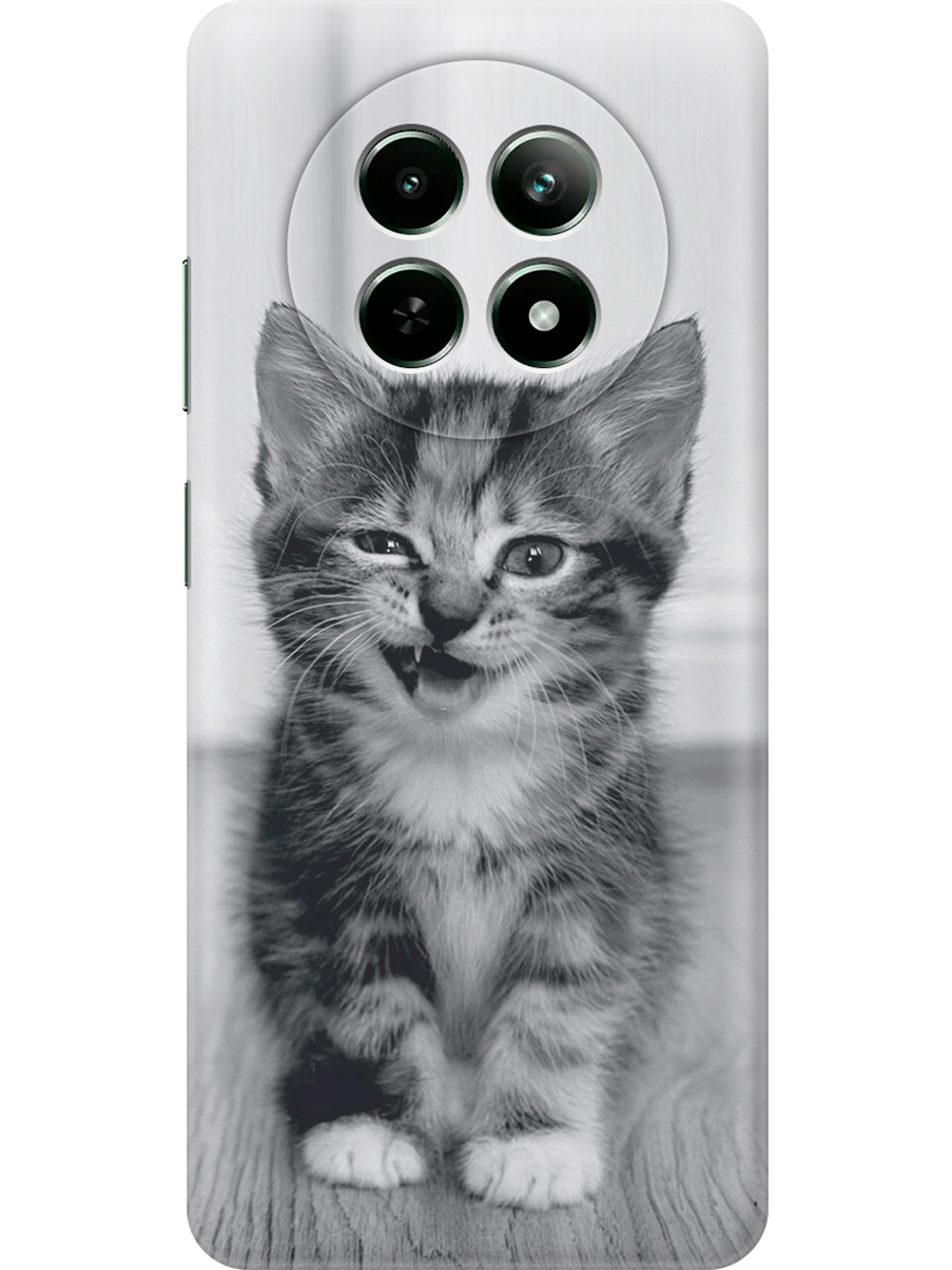 Силиконовый чехол на Realme 12 5g с принтом "Котенок с ухмылкой", Прозрачный;белый;серый;черный, 783982611
Силиконовый чехол на Realme 12 5g с принтом "Котенок с ухмылкой", Прозрачный;белый;серый;черный, 783982611