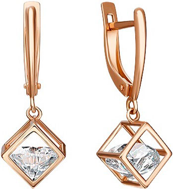 Серьги из красного золота с фианитом swarovski PLATINA jewelry 02-4343-00-501-1110-38
Серьги из красного золота с фианитом swarovski PLATINA jewelry 02-4343-00-501-1110-38