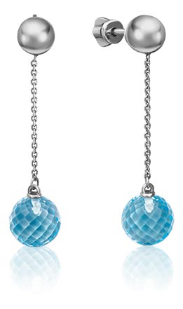 Серьги из белого золота с топазом PLATINA jewelry 02-4417-00-201-1120-46, 02-4417-00-201-1120-46
Серьги из белого золота с топазом PLATINA jewelry 02-4417-00-201-1120-46, 02-4417-00-201-1120-46