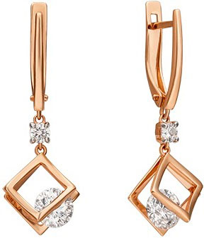 Серьги из красного золота с фианитом swarovski PLATINA jewelry 02-4574-00-501-1110-38, 02-4574-00-501-1110-38
Серьги из красного золота с фианитом swarovski PLATINA jewelry 02-4574-00-501-1110-38, 02-4574-00-501-1110-38