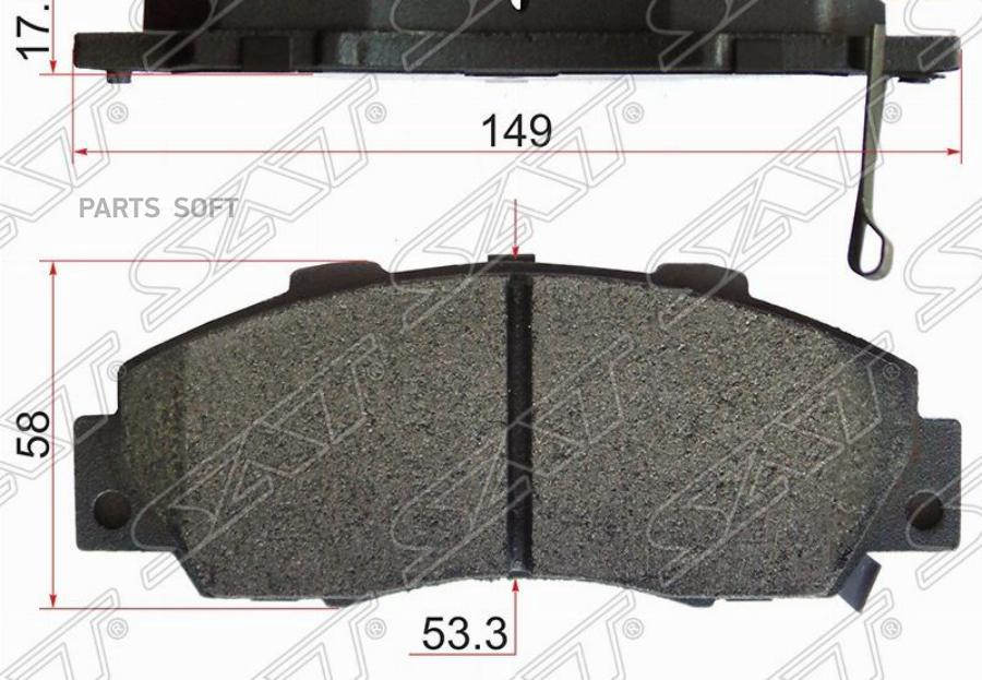 Колодки Тормозные Перед Honda Cr-V Rd1/2 Mtm/Civic Ek9 Typer 95-02/Stepwgn/S-Mx 96-/Odysse
Колодки Тормозные Перед Honda Cr-V Rd1/2 Mtm/Civic Ek9 Typer 95-02/Stepwgn/S-Mx 96-/Odysse