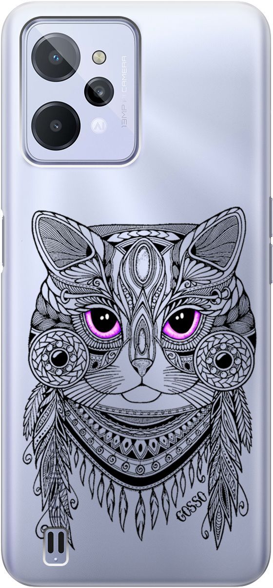 Силиконовый чехол на realme C31 с 3D принтом "Grand Cat" прозрачный, Прозрачный;фиолетовый, 1570900
Силиконовый чехол на realme C31 с 3D принтом "Grand Cat" прозрачный, Прозрачный;фиолетовый, 1570900