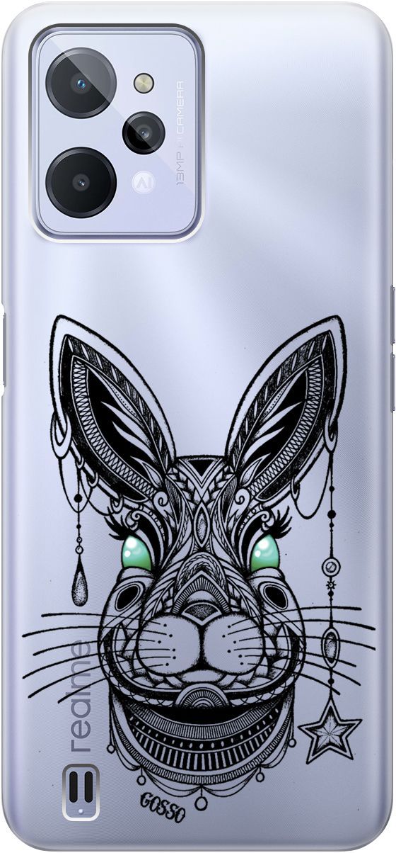 Силиконовый чехол на realme C31 с 3D принтом "Grand Rabbit" прозрачный, Прозрачный;зеленый, 1570900
Силиконовый чехол на realme C31 с 3D принтом "Grand Rabbit" прозрачный, Прозрачный;зеленый, 1570900