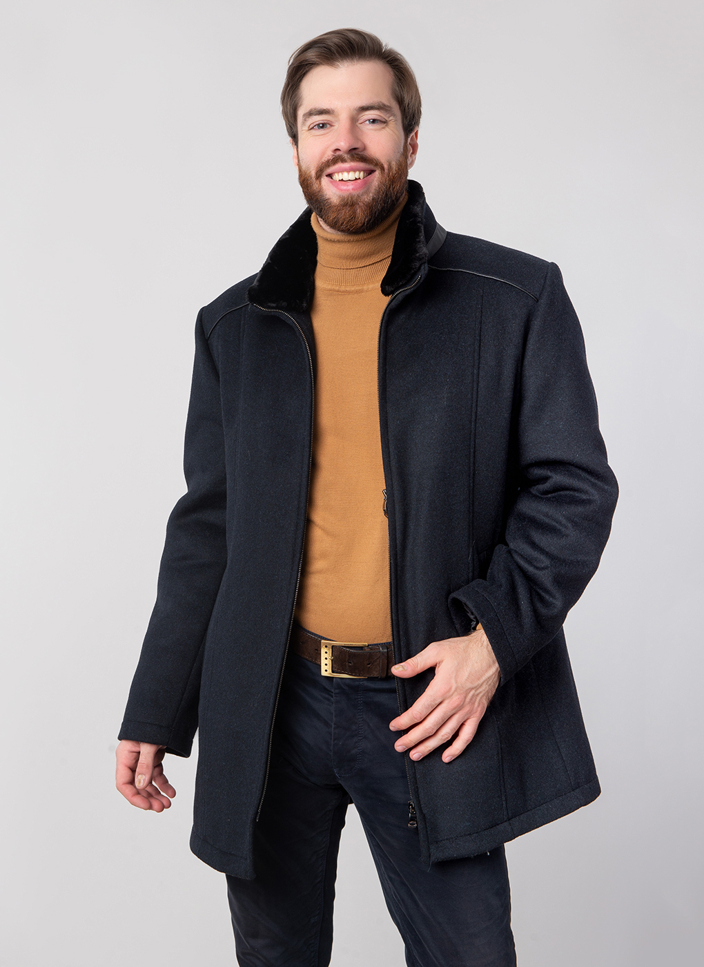 Пальто мужское Каляев 55305 синее 48, 55305
Пальто мужское Каляев 55305 синее 48, 55305