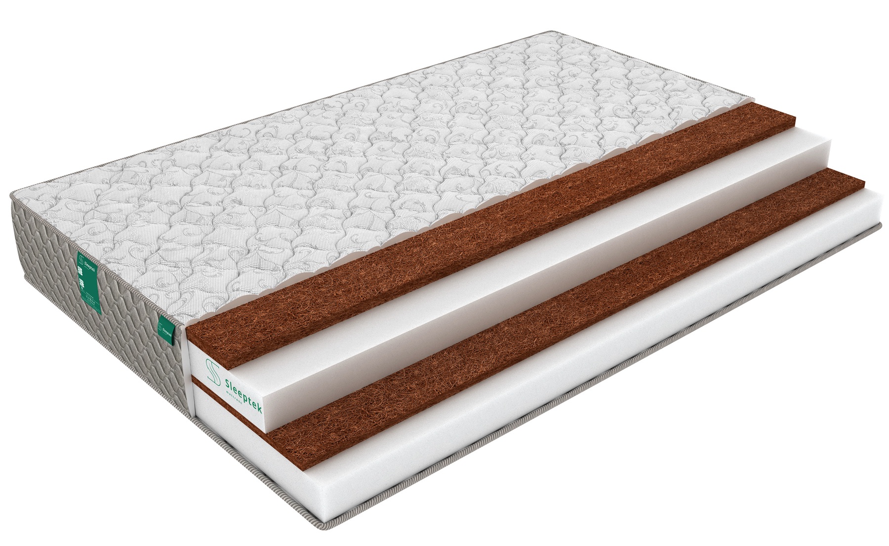 Матрас беспружинный SLEEPTEK Total Cocos DoubleFoam 150х200, высота 20 см., Двусторонний с
Матрас беспружинный SLEEPTEK Total Cocos DoubleFoam 150х200, высота 20 см., Двусторонний с