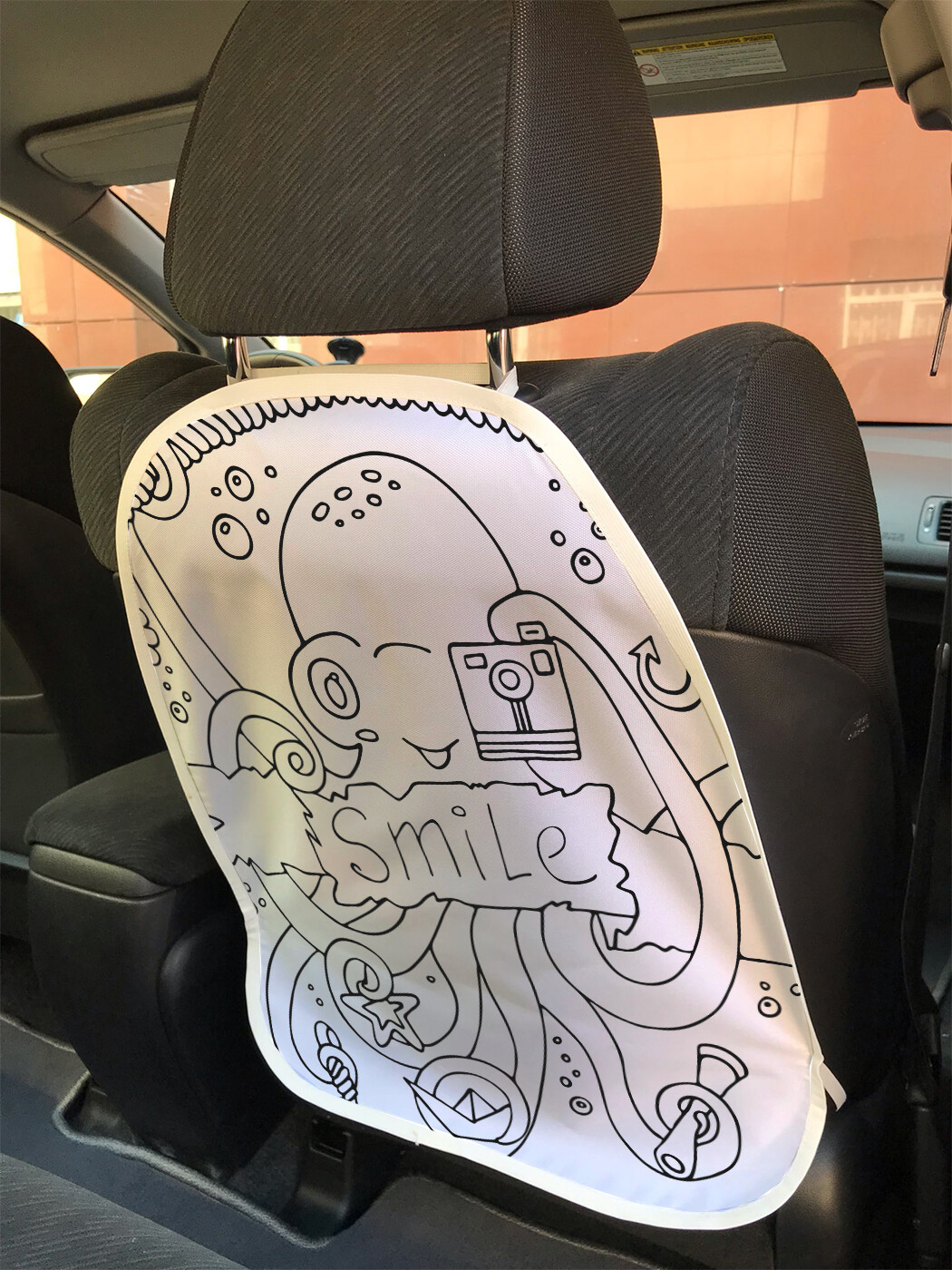 Накидка на спинку сиденья JoyArty Осьминог фотограф, 45х62, Осьминог фотограф 
Накидка на спинку сиденья JoyArty Осьминог фотограф, 45х62, Осьминог фотограф