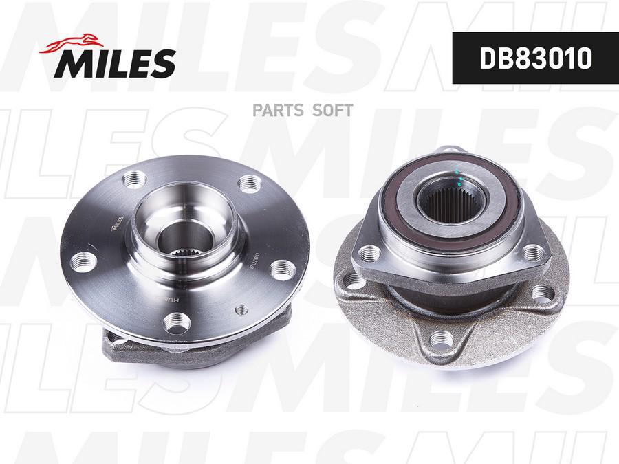 MILES DB83010 Ступица с подшипником AUDI A3 II-III/SKODA/VW GOLF V-VII/CADDY III 03- 1шт
MILES DB83010 Ступица с подшипником AUDI A3 II-III/SKODA/VW GOLF V-VII/CADDY III 03- 1шт