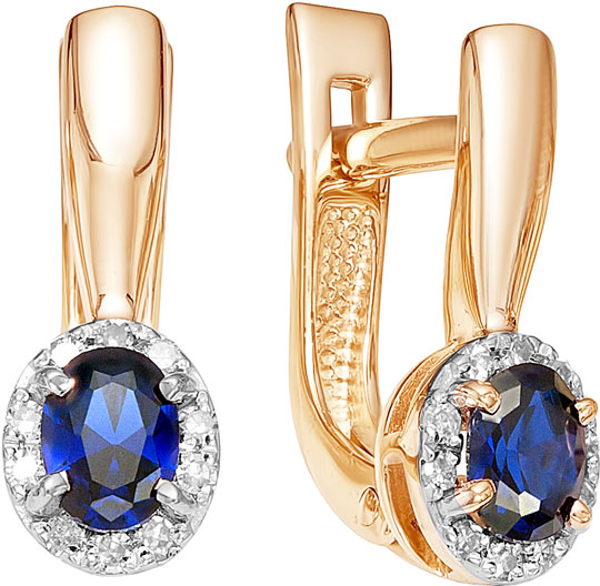 Серьги из красного золота с сапфиром/бриллиантом Vesna jewelry 2022-151-16-00, 2022-151-16-00
Серьги из красного золота с сапфиром/бриллиантом Vesna jewelry 2022-151-16-00, 2022-151-16-00