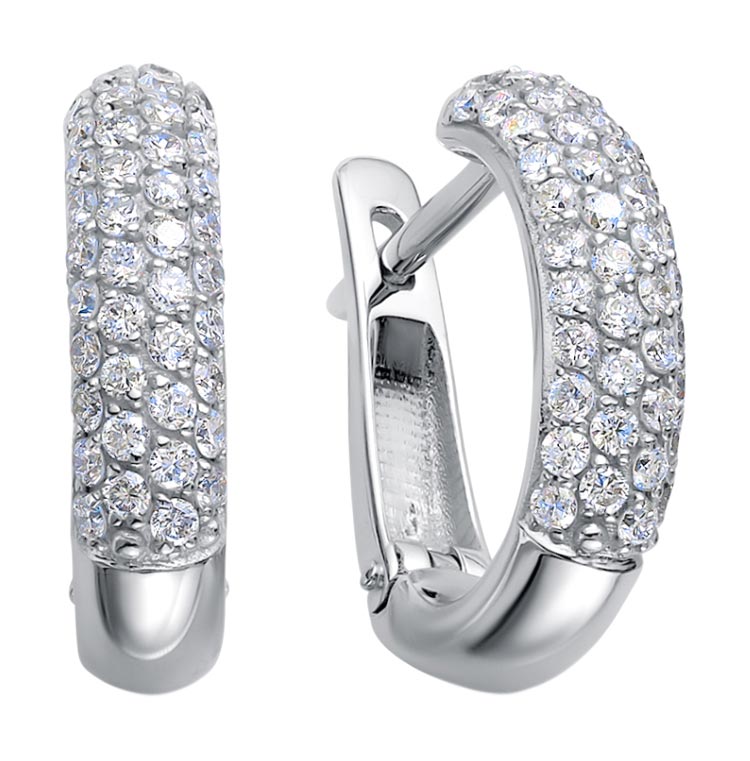 Серьги из белого золота с бриллиантом Vesna jewelry 21080-251-00-00, 21080-251-00-00
Серьги из белого золота с бриллиантом Vesna jewelry 21080-251-00-00, 21080-251-00-00