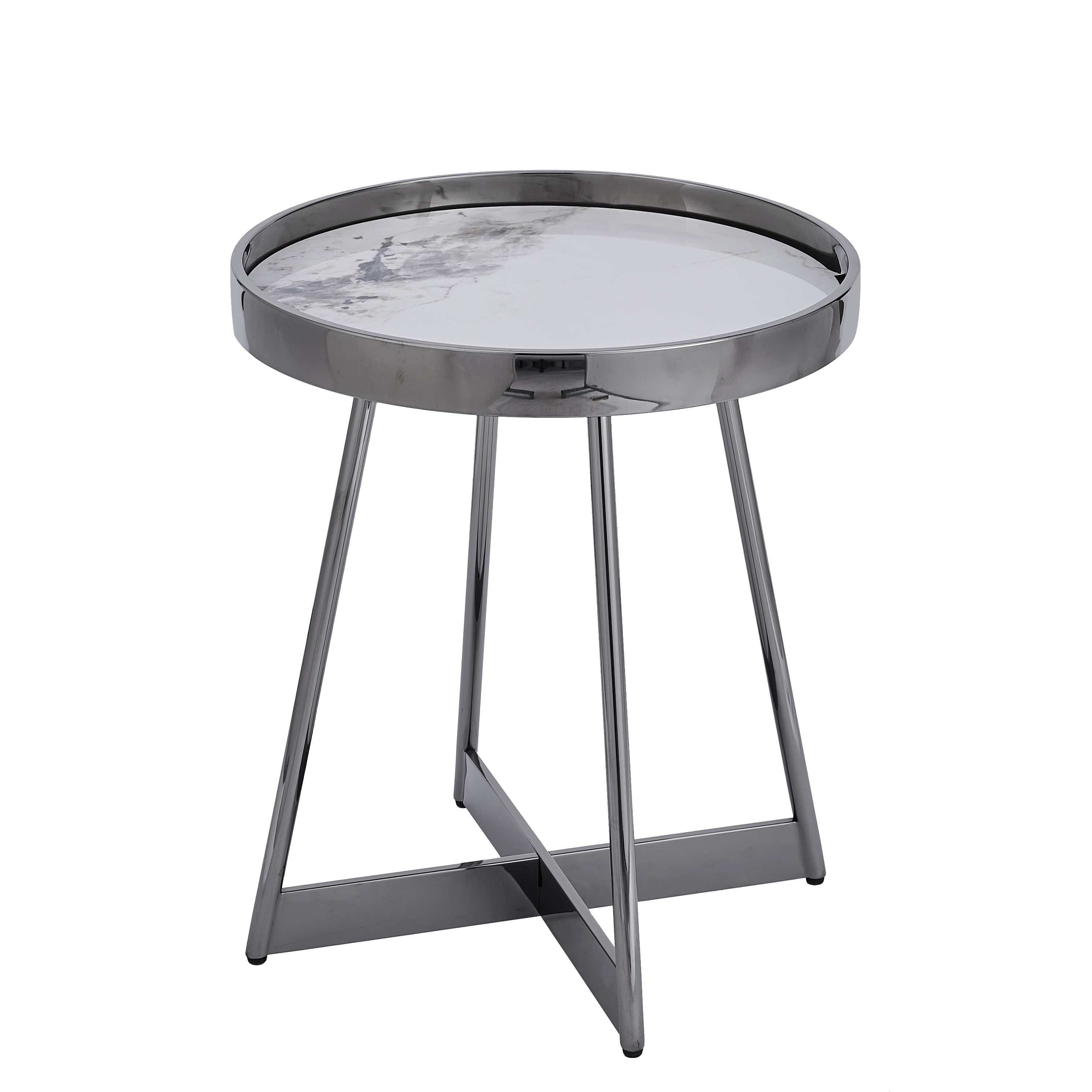 Столик журнальный Stool Group Гера 50х50, белая керамика, сталь тёмный хром, Гера
Столик журнальный Stool Group Гера 50х50, белая керамика, сталь тёмный хром, Гера