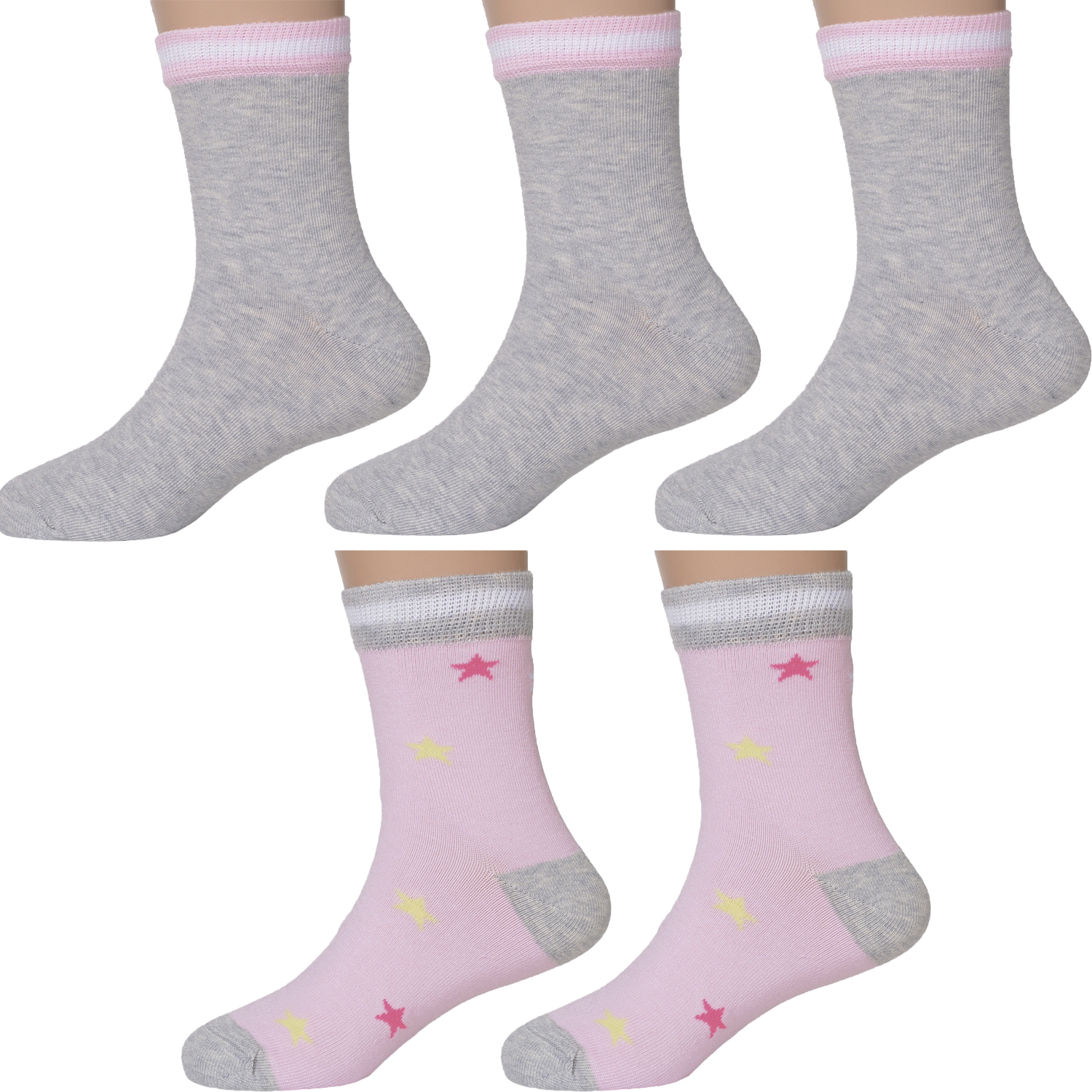 Носки детские для девочки Rusocks 5-Д-31353 р.16-18 микс 3, Серый;розовый, 5-Д-31353
Носки детские для девочки Rusocks 5-Д-31353 р.16-18 микс 3, Серый;розовый, 5-Д-31353