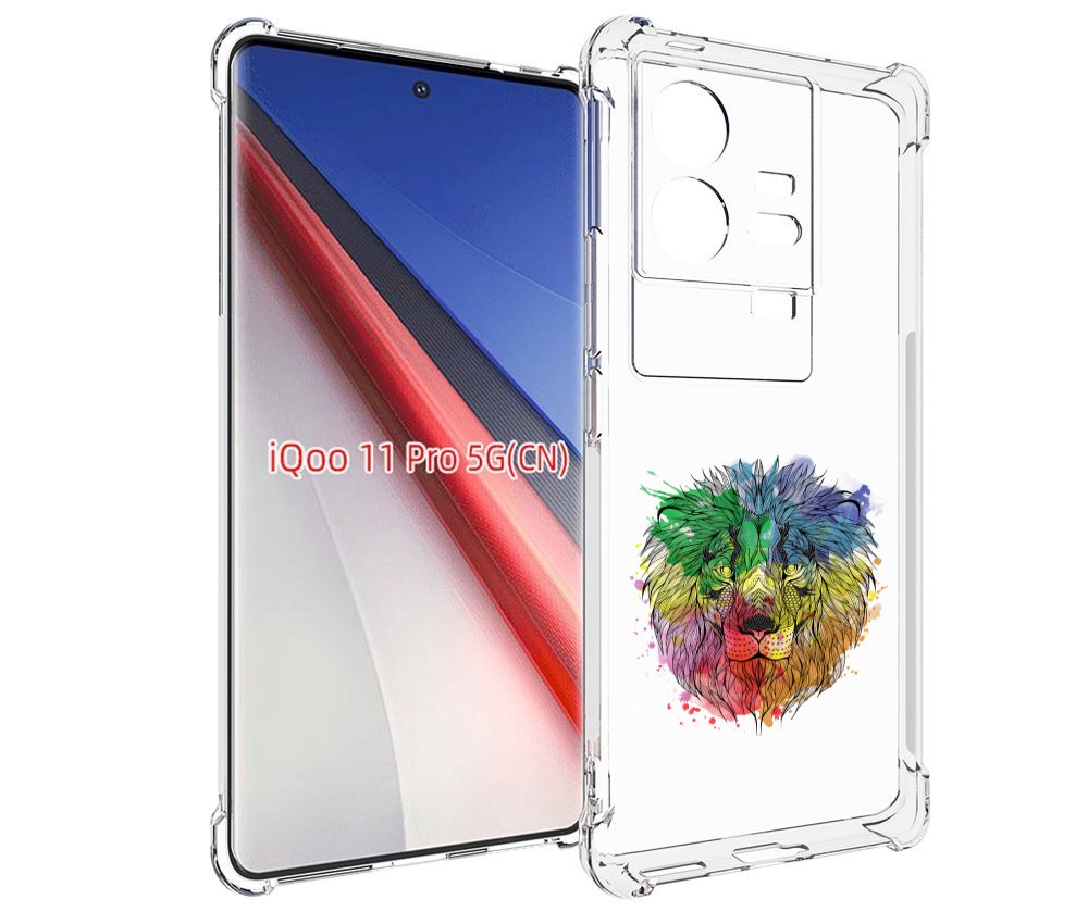 Чехол бампер MyPads разноцветный гордый лев для Vivo iQOO 11 Pro..., Прозрачный, Tocco
Чехол бампер MyPads разноцветный гордый лев для Vivo iQOO 11 Pro..., Прозрачный, Tocco