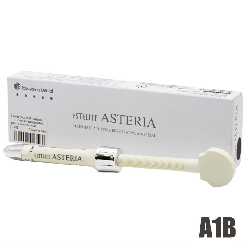 Estelite Asteria A1B (4 г) Tokuyama Dental пломбировочный материал, светоотверждаемый, Estelite Asteria A2B / Эстелайт Астерия A2B._Estelite Asteria A1B
Estelite Asteria A1B (4 г) Tokuyama Dental пломбировочный материал, светоотверждаемый, Estelite Asteria A2B / Эстелайт Астерия A2B._Estelite Asteria A1B