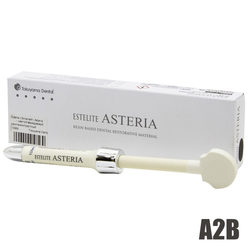 Estelite Asteria A2B (4 г) Tokuyama Dental пломбировочный материал, светоотверждаемый, Estelite Asteria A2B / Эстелайт Астерия A2B._Estelite Asteria A1B
Estelite Asteria A2B (4 г) Tokuyama Dental пломбировочный материал, светоотверждаемый, Estelite Asteria A2B / Эстелайт Астерия A2B._Estelite Asteria A1B