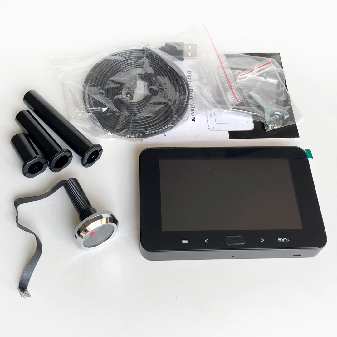 Видеоглазок в дверь HENIS HARDWARE JY8045 9250-082 чёрный с записью на SD карту, 8045
Видеоглазок в дверь HENIS HARDWARE JY8045 9250-082 чёрный с записью на SD карту, 8045