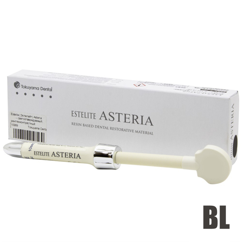 Estelite Asteria BL (4 г) Tokuyama Dental пломбировочный материал, светоотверждаемый, Estelite Asteria A2B / Эстелайт Астерия A2B._Estelite Asteria A1B
Estelite Asteria BL (4 г) Tokuyama Dental пломбировочный материал, светоотверждаемый, Estelite Asteria A2B / Эстелайт Астерия A2B._Estelite Asteria A1B