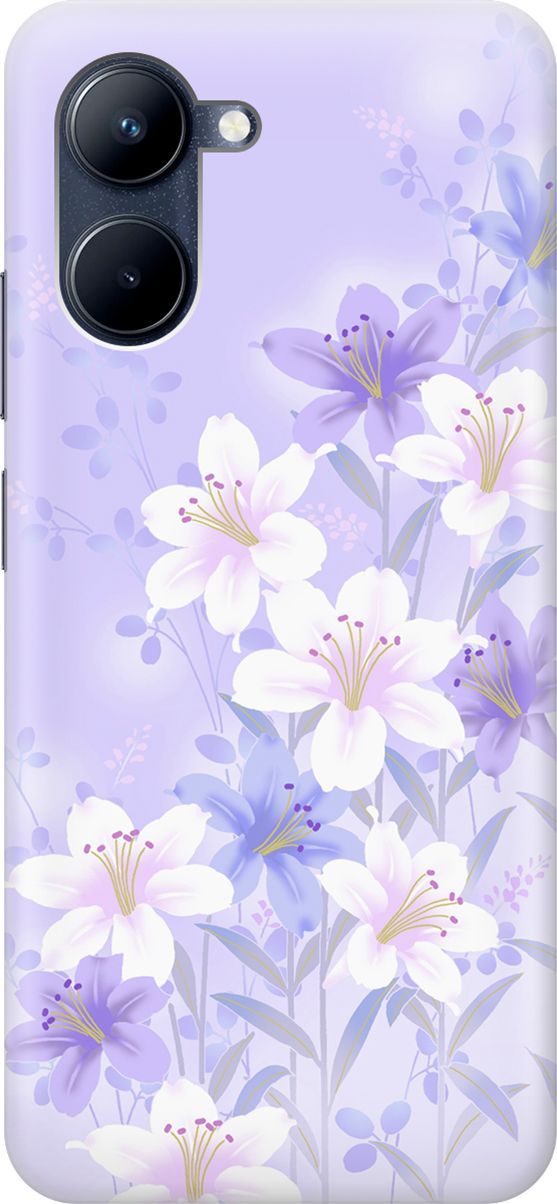 Силиконовый чехол на realme C33 с принтом "Лилии на фиолетовом", Белый;фиолетовый, 1574100
Силиконовый чехол на realme C33 с принтом "Лилии на фиолетовом", Белый;фиолетовый, 1574100