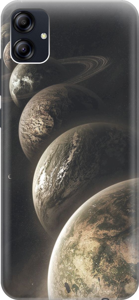 Силиконовый чехол на Samsung Galaxy A04e с принтом "Парад планет", Бежевый;серый, 158468
Силиконовый чехол на Samsung Galaxy A04e с принтом "Парад планет", Бежевый;серый, 158468