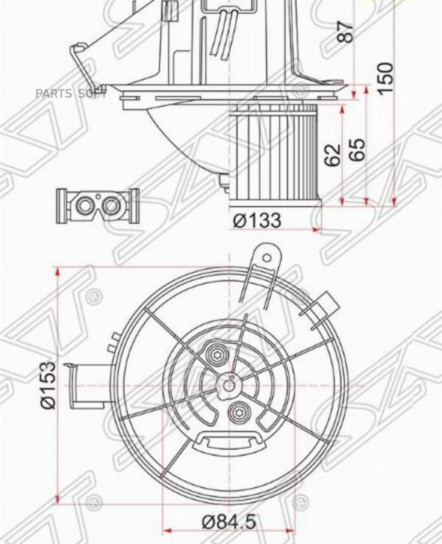 SAT ST-A2048200008 Мотор отопителя салона MERCEDES C-CLASS W204 07-/E-CLASS W212 09- 1шт
SAT ST-A2048200008 Мотор отопителя салона MERCEDES C-CLASS W204 07-/E-CLASS W212 09- 1шт