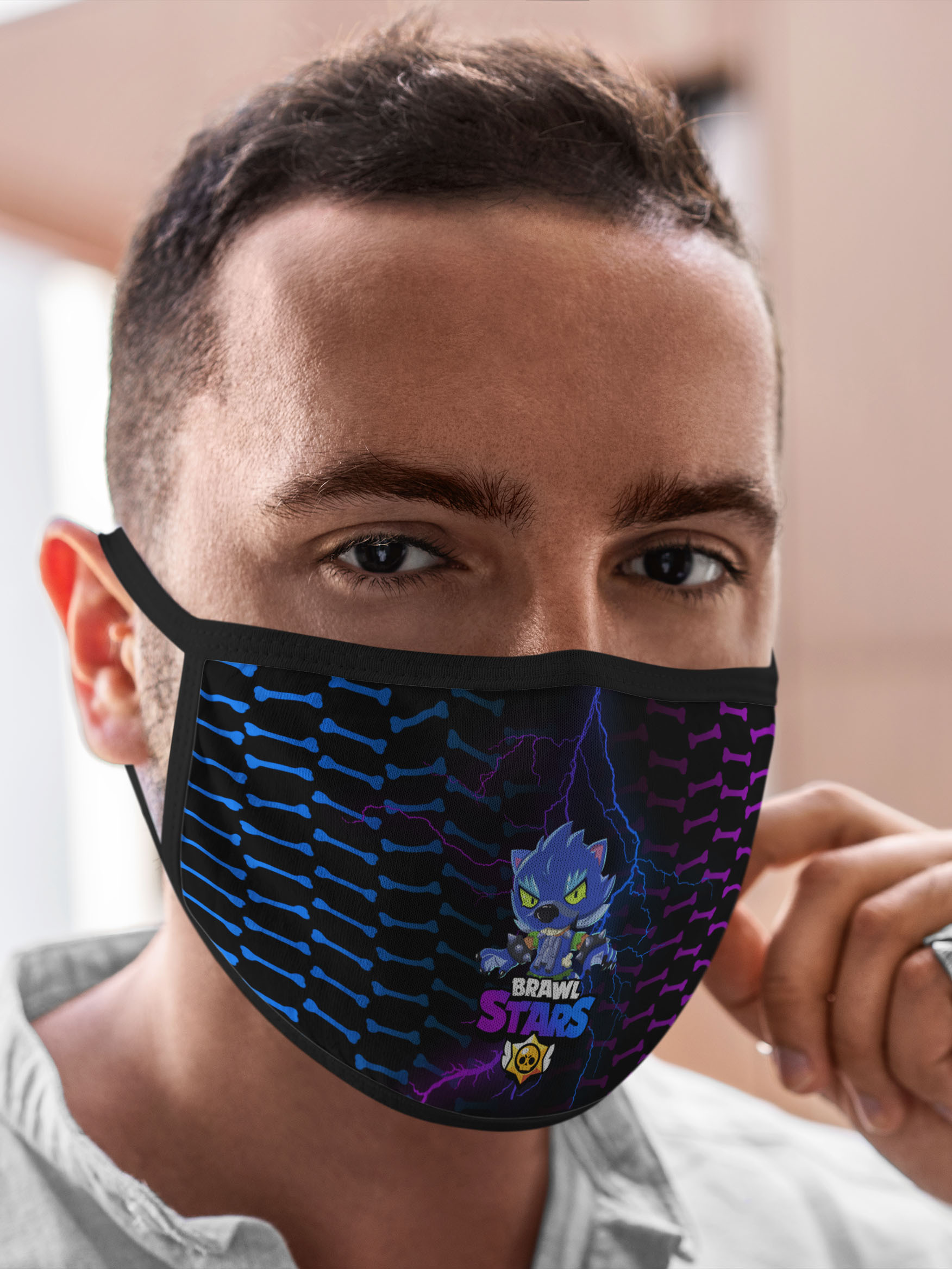 Многоразовая маска унисекс Burnettie Brawl Stars Leon Оборотень., Разноцветный, Brawl Stars Leon Оборотень.
Многоразовая маска унисекс Burnettie Brawl Stars Leon Оборотень., Разноцветный, Brawl Stars Leon Оборотень.