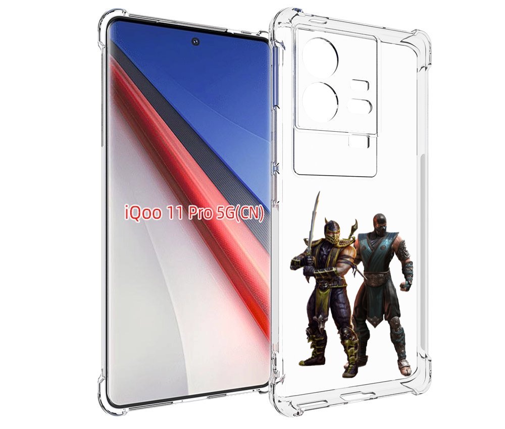 Чехол бампер MyPads Mortal-Kombat-1 для Vivo iQOO 11 Pro противо..., Прозрачный, Tocco
Чехол бампер MyPads Mortal-Kombat-1 для Vivo iQOO 11 Pro противо..., Прозрачный, Tocco