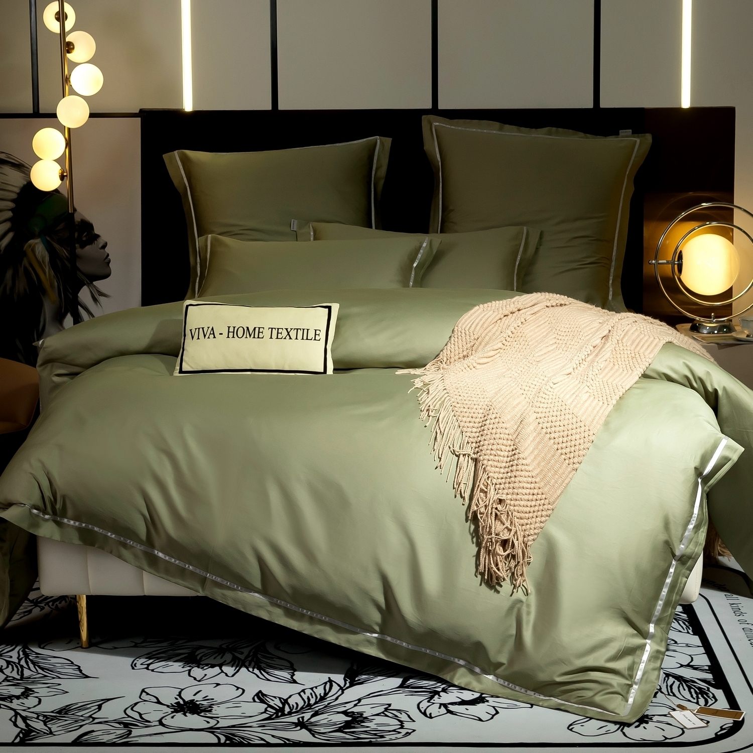 Комплект постельного белья Однотонный Сатин на резинке Viva - Home Textile Евро, OCPKR
Комплект постельного белья Однотонный Сатин на резинке Viva - Home Textile Евро, OCPKR