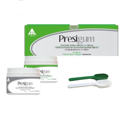 Presigum Putty Kit Base + Catalyst NORMAL Set (250млx250мл) Презигум, Зеленый, Пресигум
Presigum Putty Kit Base + Catalyst NORMAL Set (250млx250мл) Презигум, Зеленый, Пресигум