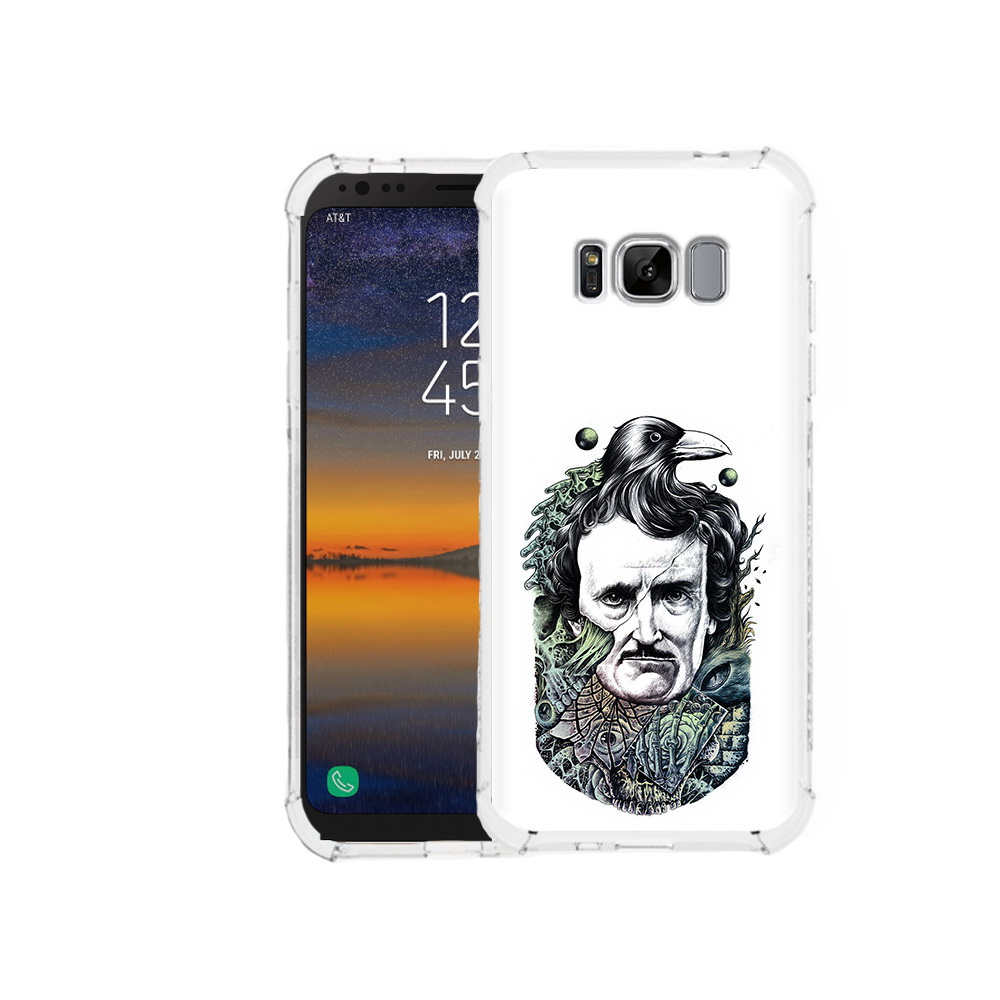 Чехол MyPads Tocco для Samsung Galaxy S8 Эдгар Аллан с вороном (PT107395.590.203), Прозрачный, Tocco
Чехол MyPads Tocco для Samsung Galaxy S8 Эдгар Аллан с вороном (PT107395.590.203), Прозрачный, Tocco