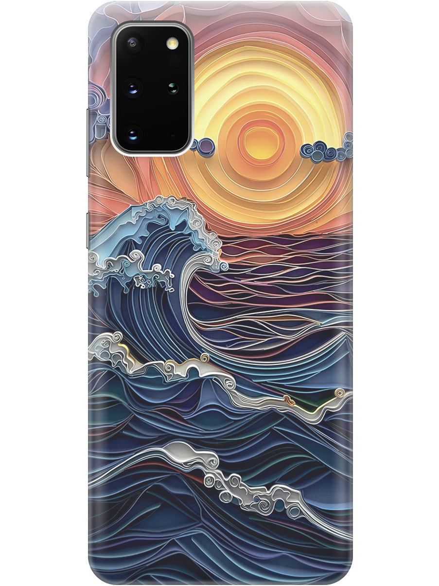 Силиконовый чехол на Samsung Galaxy S20+ с принтом "Волны на закате", Прозрачный;оранжевый;синий, 722628510
Силиконовый чехол на Samsung Galaxy S20+ с принтом "Волны на закате", Прозрачный;оранжевый;синий, 722628510