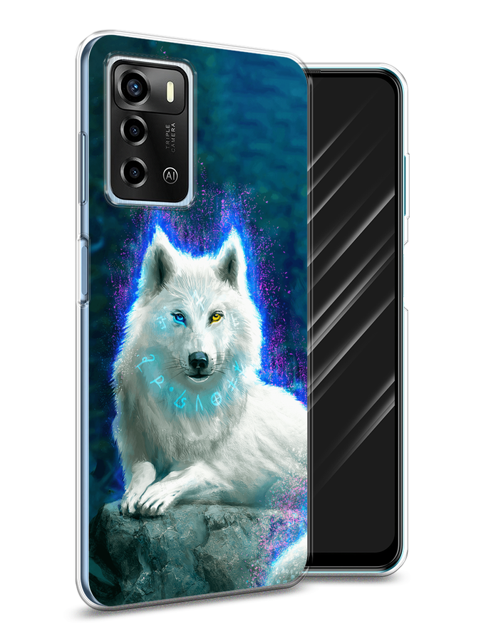 Чехол Awog на ZTE Blade V40 Vita / ЗТЕ Блейд V40 Вита "Белоснежный волк", Белый;зеленый;фиолетовый, 135650-2
Чехол Awog на ZTE Blade V40 Vita / ЗТЕ Блейд V40 Вита "Белоснежный волк", Белый;зеленый;фиолетовый, 135650-2