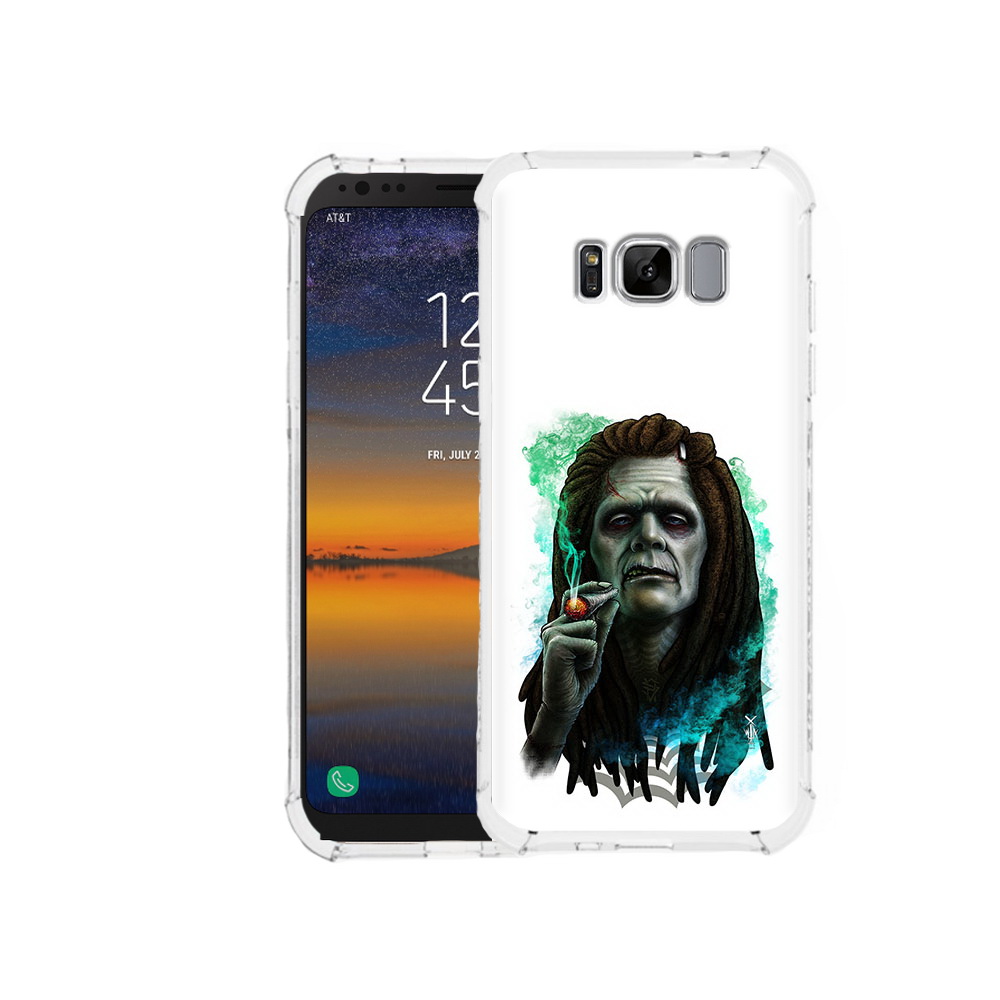 Чехол MyPads Tocco для Samsung Galaxy S8 зеленый мужчина с сигаретой (PT107395.590.360), Прозрачный, Tocco 
Чехол MyPads Tocco для Samsung Galaxy S8 зеленый мужчина с сигаретой (PT107395.590.360), Прозрачный, Tocco