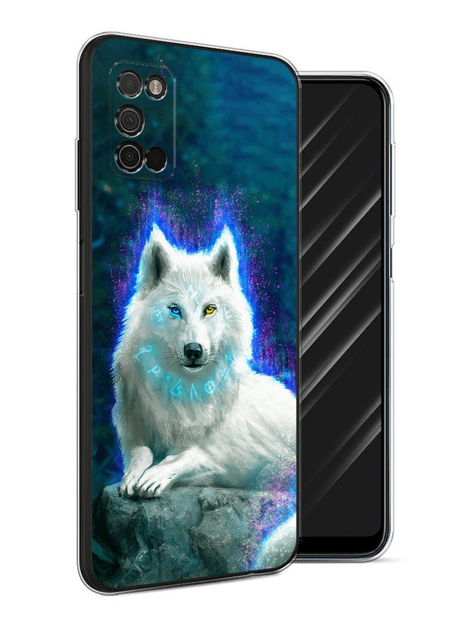 Чехол Awog на Samsung Galaxy A03S / Самсунг Галакси A03S "Белоснежный волк", Белый;зеленый;фиолетовый, 2103250-2
Чехол Awog на Samsung Galaxy A03S / Самсунг Галакси A03S "Белоснежный волк", Белый;зеленый;фиолетовый, 2103250-2