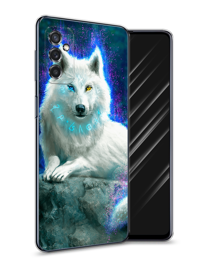 Чехол Awog на Samsung Galaxy M52 / Самсунг Галакси M52 "Белоснежный волк", Белый;зеленый;фиолетовый, 2104350-2
Чехол Awog на Samsung Galaxy M52 / Самсунг Галакси M52 "Белоснежный волк", Белый;зеленый;фиолетовый, 2104350-2