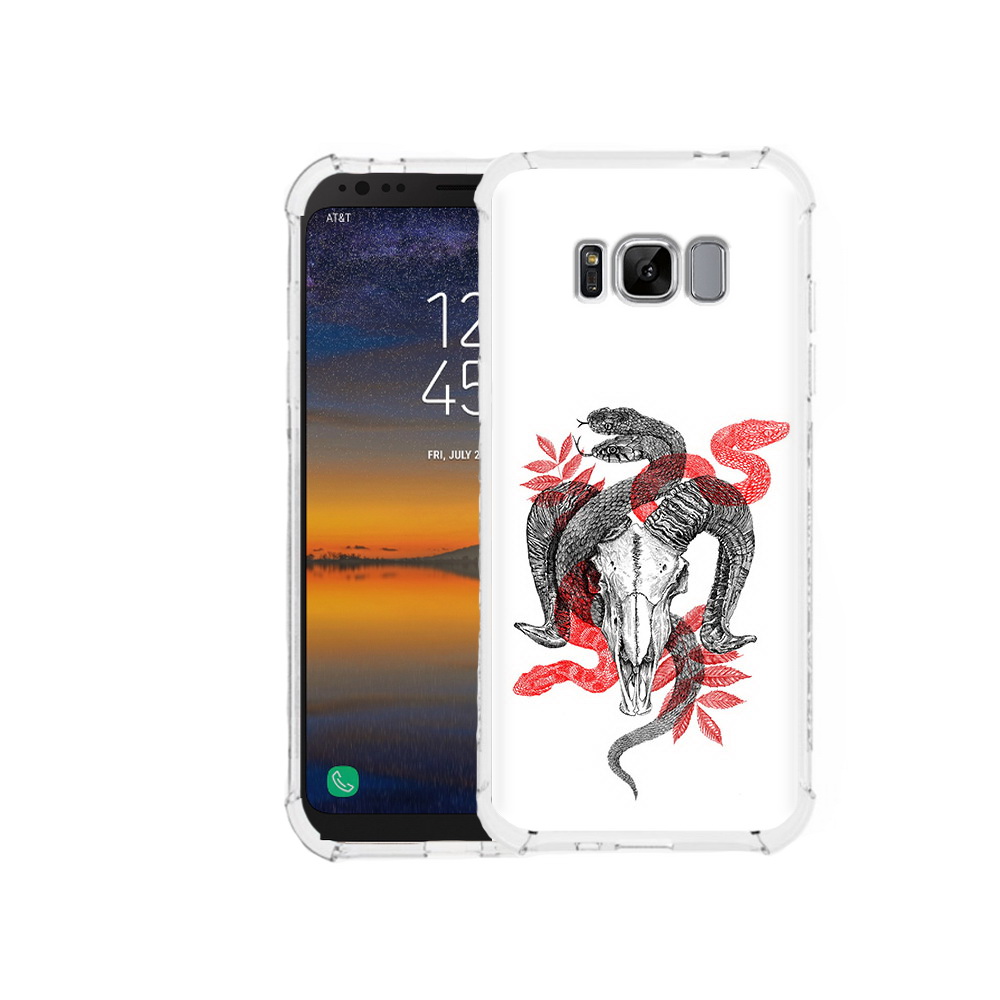 Чехол MyPads Tocco для Samsung Galaxy S8 змея в черепе рисунок (PT107395.590.365), Прозрачный, Tocco
Чехол MyPads Tocco для Samsung Galaxy S8 змея в черепе рисунок (PT107395.590.365), Прозрачный, Tocco