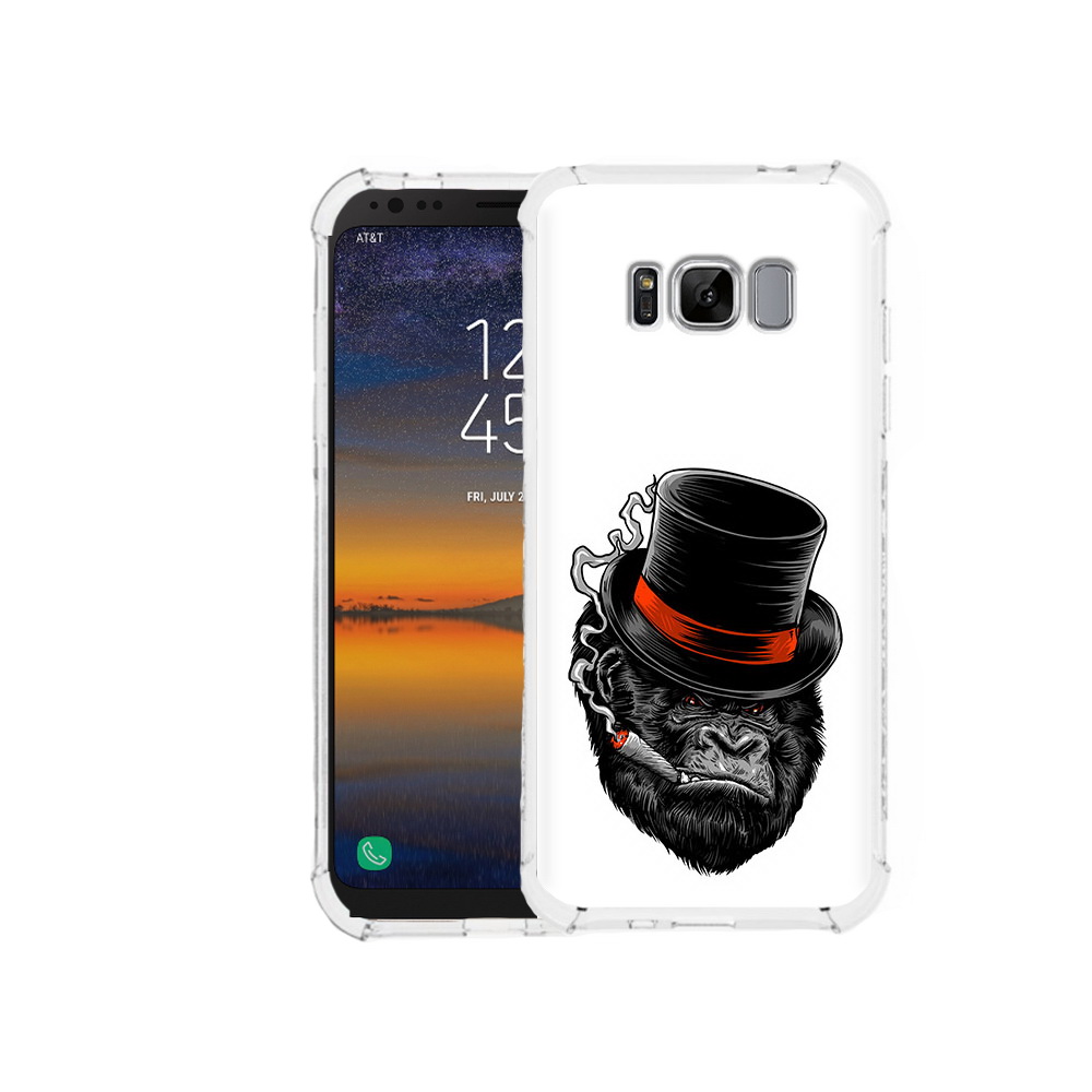 Чехол MyPads Tocco для Samsung Galaxy S8 дизайнерская горилла (PT107395.590.431), Прозрачный, Tocco
Чехол MyPads Tocco для Samsung Galaxy S8 дизайнерская горилла (PT107395.590.431), Прозрачный, Tocco