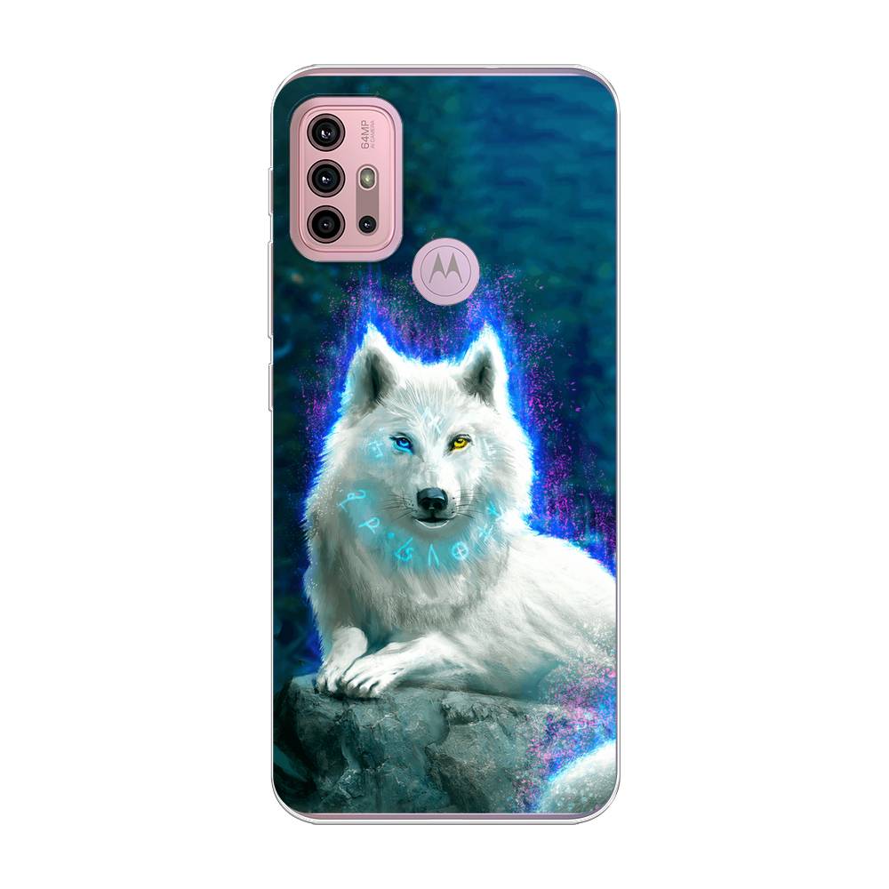 Чехол Awog на Motorola Moto G30 / Моторола Мото G30 "Белоснежный волк", Белый;зеленый;фиолетовый
Чехол Awog на Motorola Moto G30 / Моторола Мото G30 "Белоснежный волк", Белый;зеленый;фиолетовый