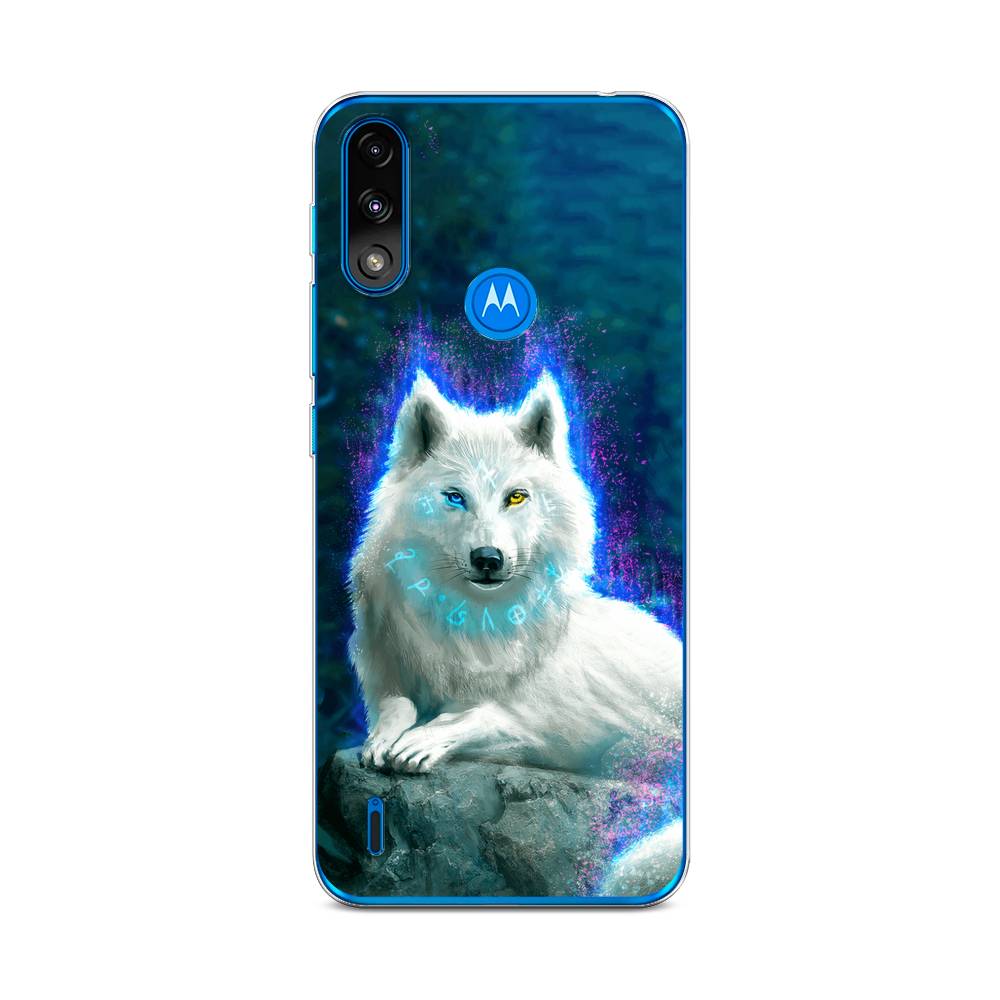 Чехол Awog на Motorola Moto E7 Power / Моторола Мото Е7 Павер "Белоснежный волк", Белый;зеленый;фиолетовый
Чехол Awog на Motorola Moto E7 Power / Моторола Мото Е7 Павер "Белоснежный волк", Белый;зеленый;фиолетовый