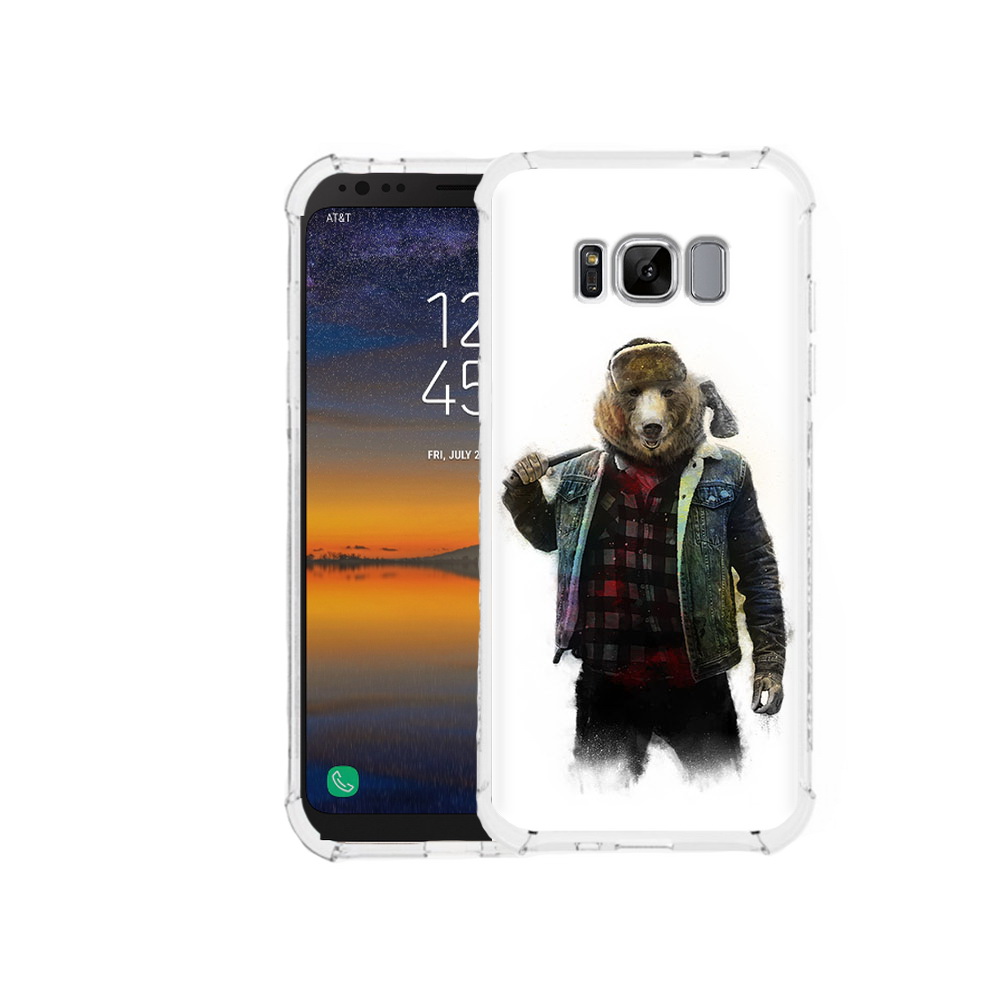 Чехол MyPads Tocco для Samsung Galaxy S8 медведь с топором (PT107395.590.469), Прозрачный, Tocco
Чехол MyPads Tocco для Samsung Galaxy S8 медведь с топором (PT107395.590.469), Прозрачный, Tocco