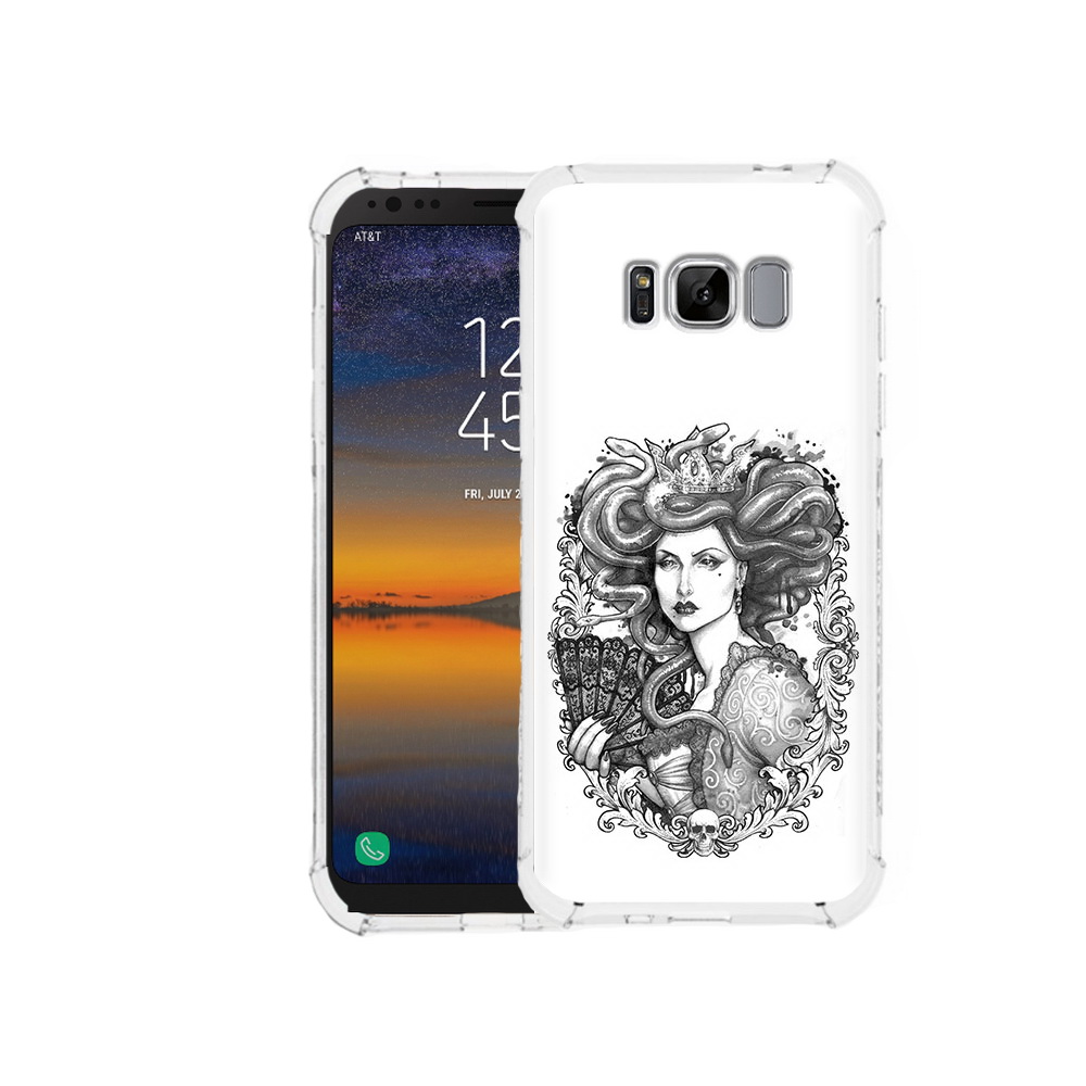Чехол MyPads Tocco для Samsung Galaxy S8 медуза черно белый (PT107395.590.472), Прозрачный, Tocco
Чехол MyPads Tocco для Samsung Galaxy S8 медуза черно белый (PT107395.590.472), Прозрачный, Tocco