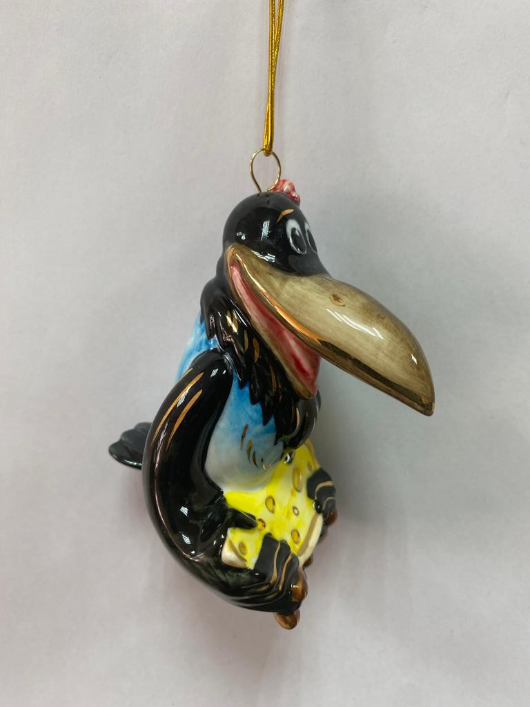 Елочная игрушка Ворона, Лефортовский фарфор, 1 шт, 102000148791, Разноцветный, Игрушка на елку Ворона, "Прелестно", фарфор
Елочная игрушка Ворона, Лефортовский фарфор, 1 шт, 102000148791, Разноцветный, Игрушка на елку Ворона, "Прелестно", фарфор