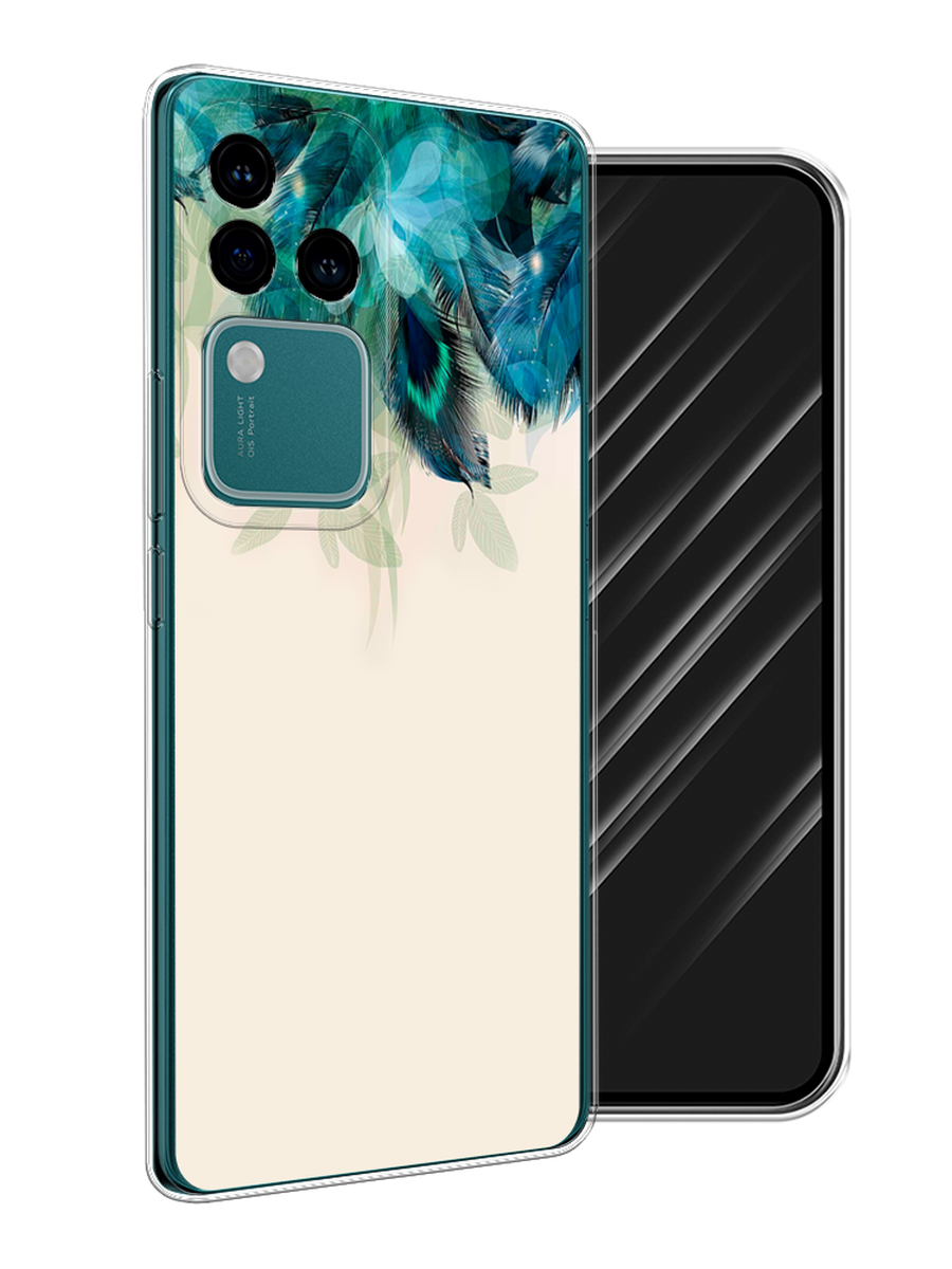 Чехол Awog на Vivo V30 Pro/S18 Pro "Перья голубого цвета", Бежевый;синий;бирюзовый, 2610050-1
Чехол Awog на Vivo V30 Pro/S18 Pro "Перья голубого цвета", Бежевый;синий;бирюзовый, 2610050-1