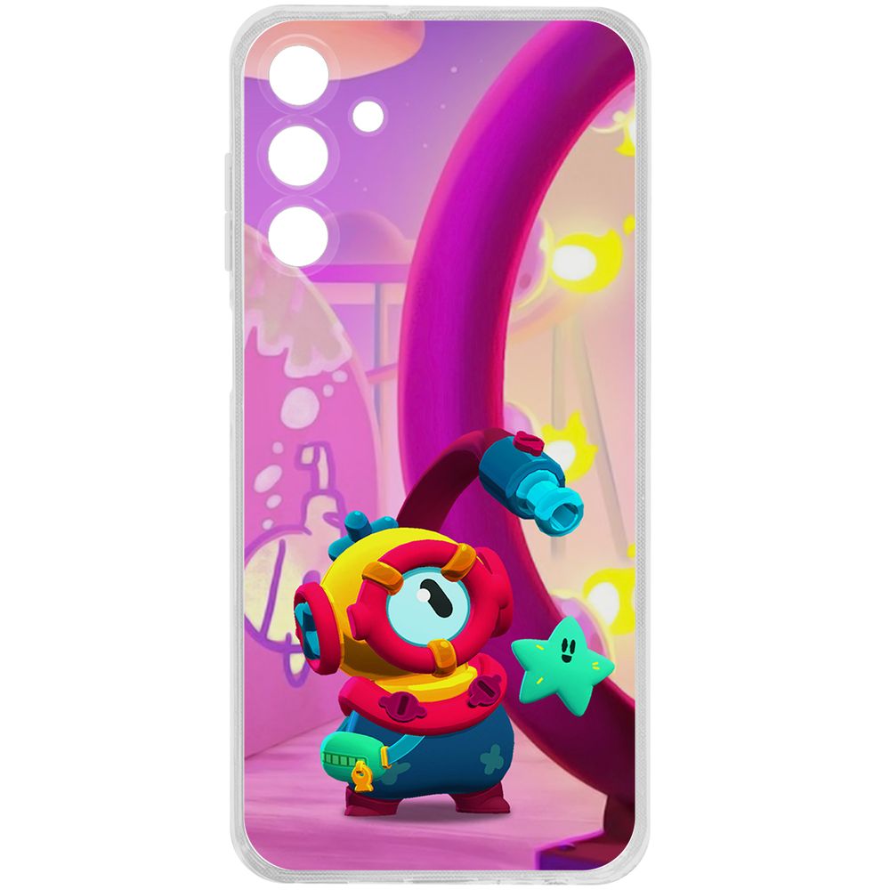 Чехол-накладка Krutoff Clear Case Brawl Stars-Отис для Samsung Galaxy A15 4G (A155), Прозрачный
Чехол-накладка Krutoff Clear Case Brawl Stars-Отис для Samsung Galaxy A15 4G (A155), Прозрачный