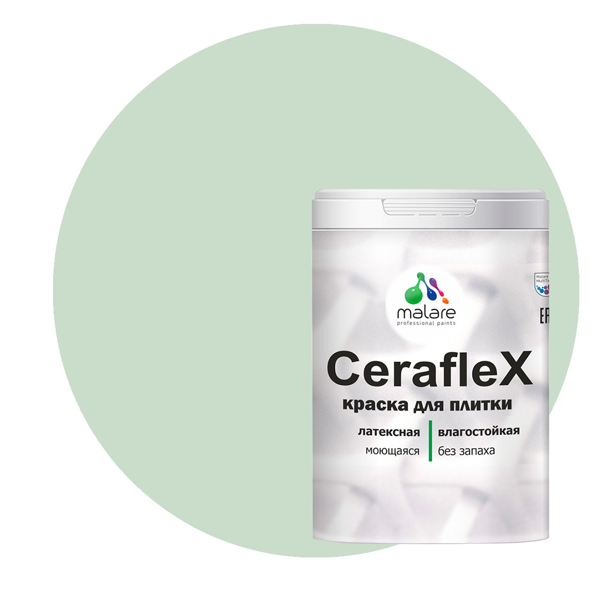 Краска Malare Ceraflex для кафельной плитки и стен в ванной, линия ветра, 1 кг, Серый, Ceraflex-1
Краска Malare Ceraflex для кафельной плитки и стен в ванной, линия ветра, 1 кг, Серый, Ceraflex-1