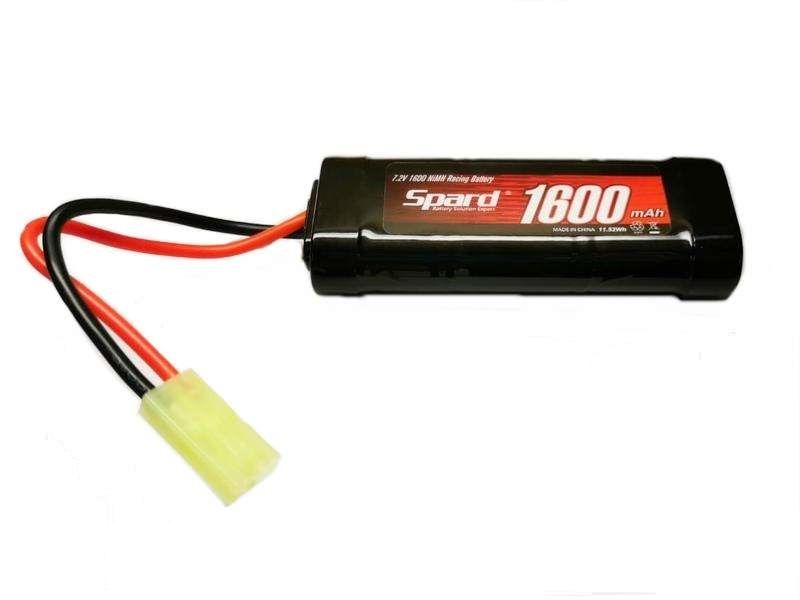 Аккумулятор Ni-Mh Spard SP16NM72MT, 1600 mAh, 7.2 V, Mini Tamiya для Himoto 1/16 и танков
Аккумулятор Ni-Mh Spard SP16NM72MT, 1600 mAh, 7.2 V, Mini Tamiya для Himoto 1/16 и танков