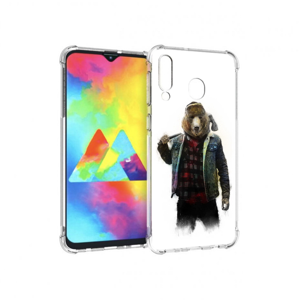 Чехол MyPads Tocco для Samsung Galaxy M30 медведь с топором (PT138437.525.469), Прозрачный, Tocco
Чехол MyPads Tocco для Samsung Galaxy M30 медведь с топором (PT138437.525.469), Прозрачный, Tocco