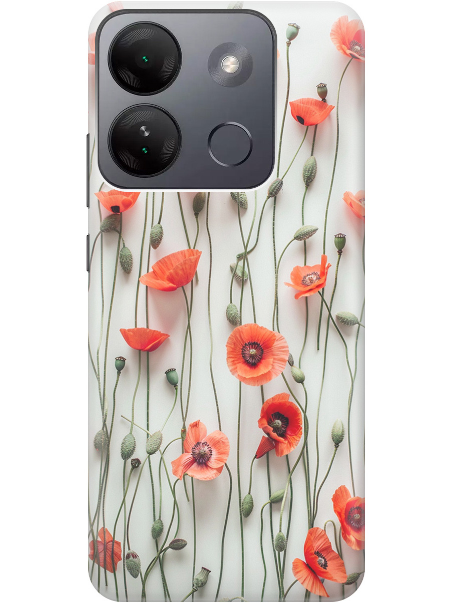 Силиконовый чехол на Infinix Smart 7 HD с рисунком "Маки на белой стене", Белый;красный, 20000208
Силиконовый чехол на Infinix Smart 7 HD с рисунком "Маки на белой стене", Белый;красный, 20000208