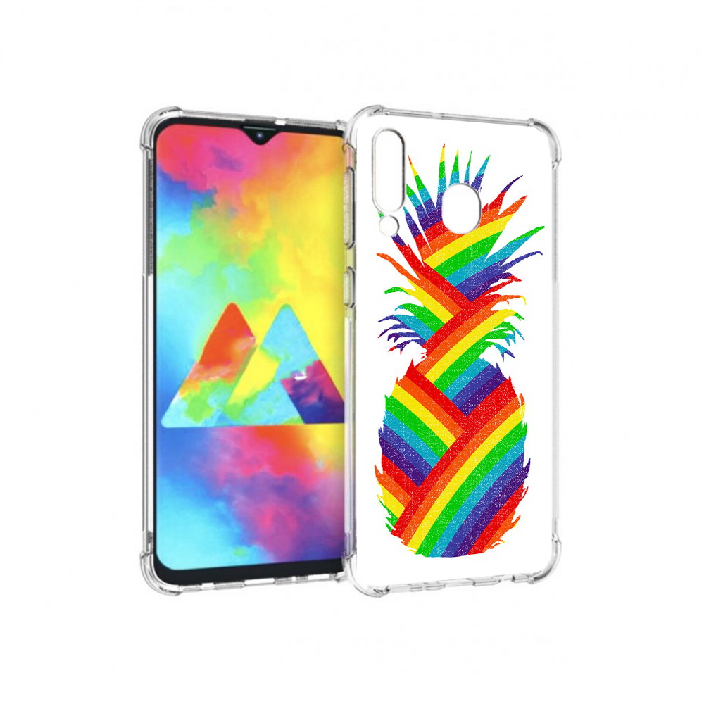 Чехол MyPads Tocco для Samsung Galaxy M30 радужный ананас (PT138437.525.566), Прозрачный, Tocco
Чехол MyPads Tocco для Samsung Galaxy M30 радужный ананас (PT138437.525.566), Прозрачный, Tocco