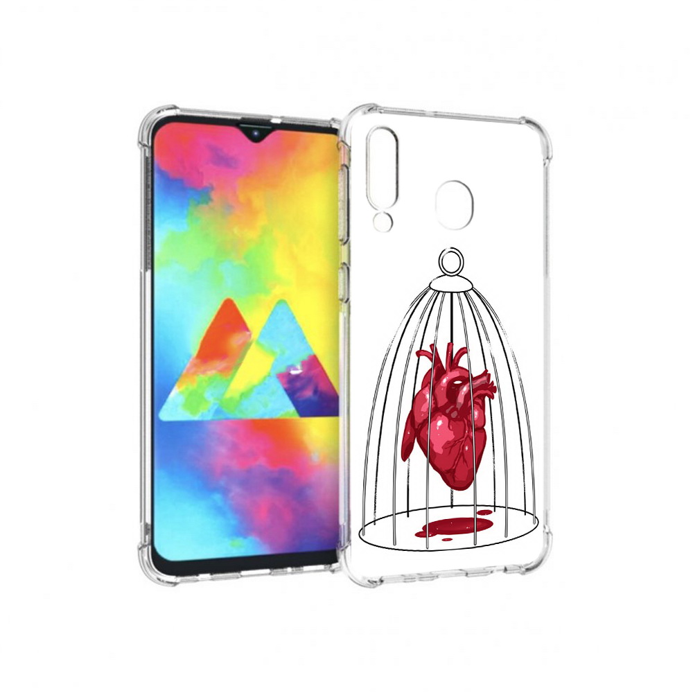 Чехол MyPads Tocco для Samsung Galaxy M30 сердце в клетке (PT138437.525.597), Прозрачный, Tocco
Чехол MyPads Tocco для Samsung Galaxy M30 сердце в клетке (PT138437.525.597), Прозрачный, Tocco