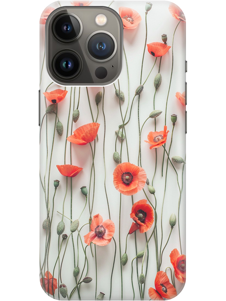 Силиконовый чехол на Apple iPhone 14 Pro Max с рисунком "Маки на белой стене", Белый;красный, 20000371
Силиконовый чехол на Apple iPhone 14 Pro Max с рисунком "Маки на белой стене", Белый;красный, 20000371